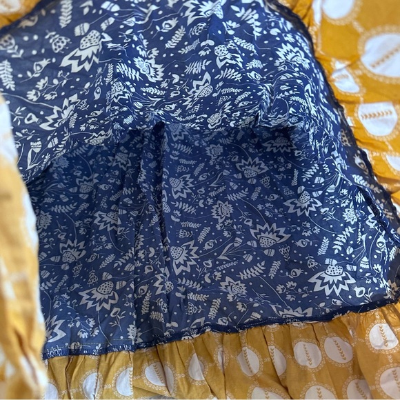 Matilda Jane | Blue Ridge Farmhouse Sleeveless Floral Dress | Size Extra Small - Picture 4 of 9